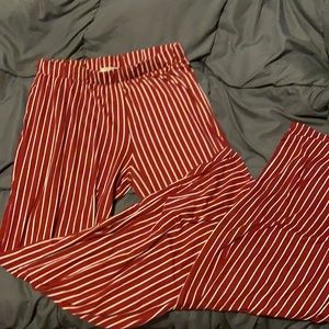 Stretchy Striped flowwy leggings